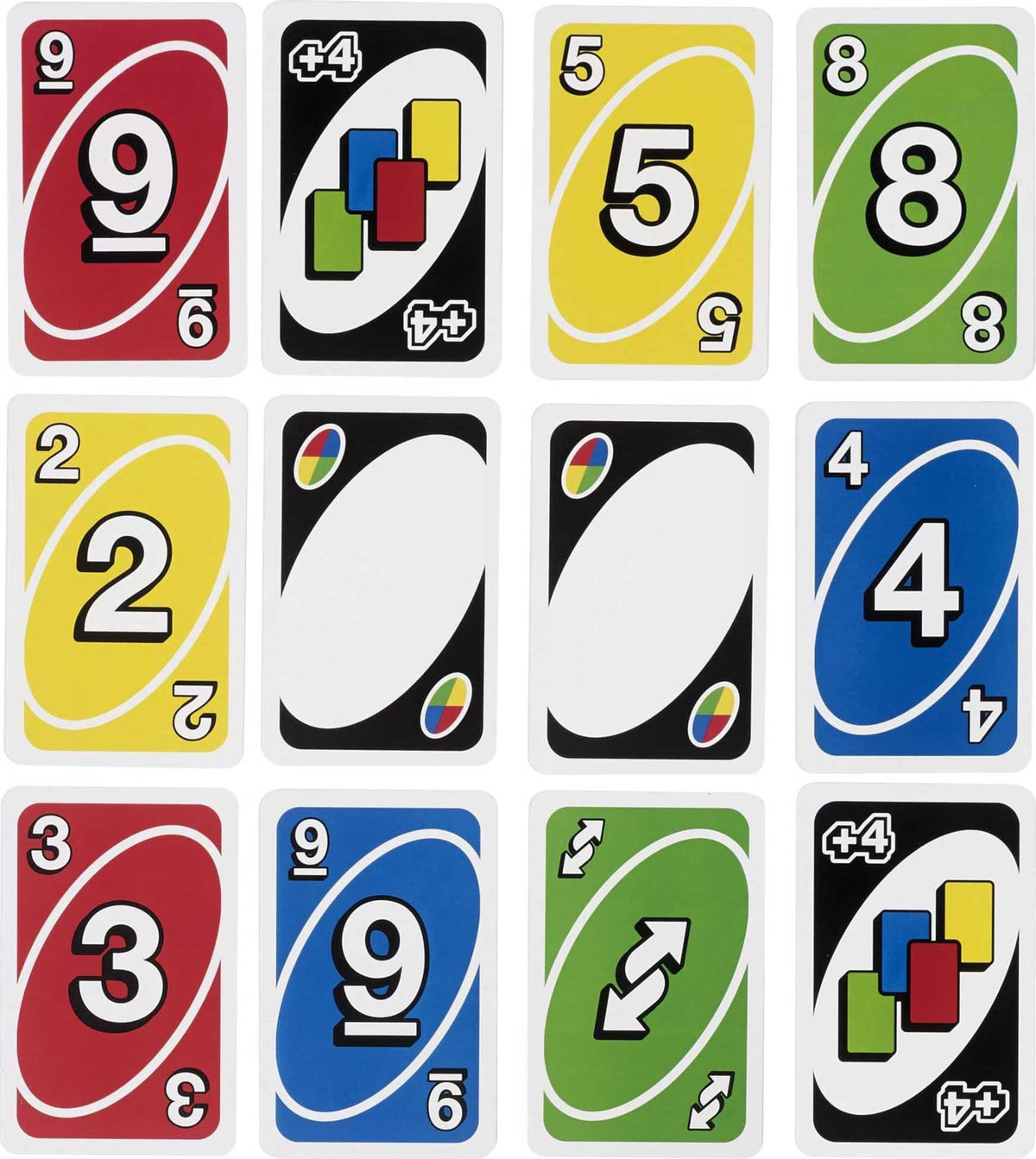 Mattel Games Jeu de Cartes géant UNO, 7 Ans+, 2-10 Joueurs