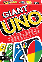 Mattel Games Jeu de Cartes géant UNO, 7 Ans+, 2-10 Joueurs