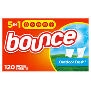 Bounce Outdoor Fresh Fabric Softener Sheets, 120 Count