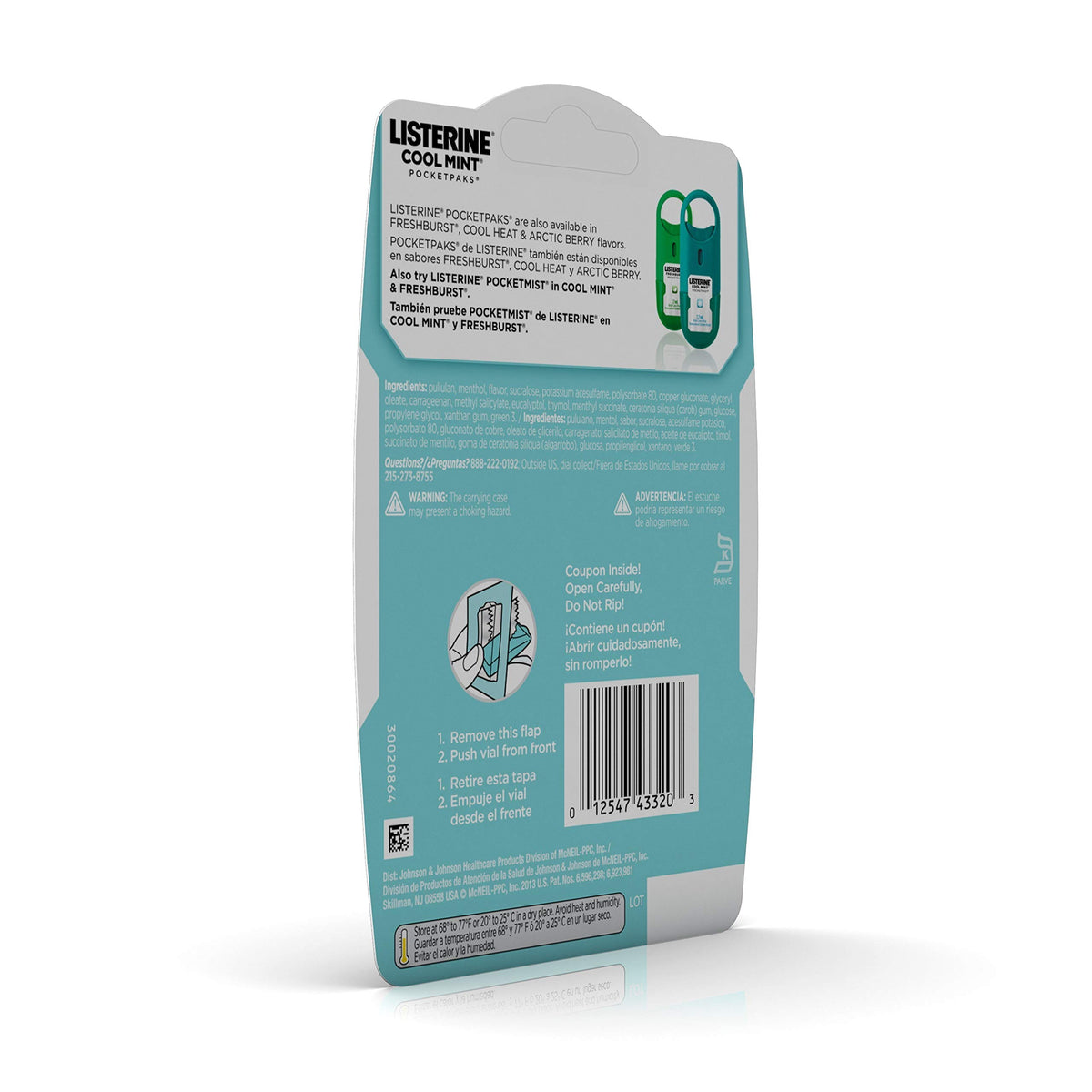 Listerine Pocketpaks, Cool Mint