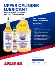 Lucas Oil 10020, Huile pour Traitement de Carburant