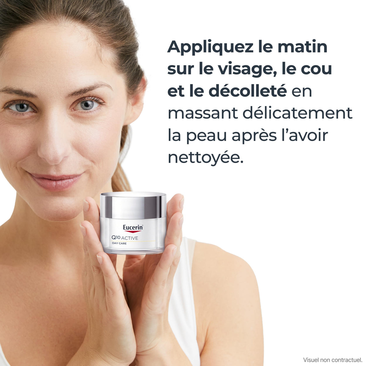 Eucerin Sensi-Rides Crème de Jour Anti-Rides Peau Sensible 50ml, Soin de jour hydratant, Crème visage anti-âge revitalisante et raffermissante, enrichie en coenzyme Q10, vitamine C et E et Biotine