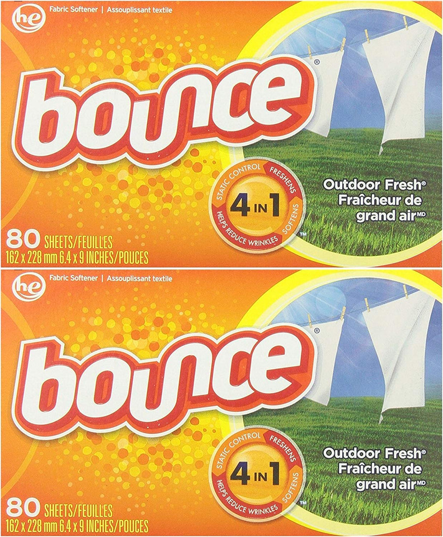 Bounce d'adoucissant Feuilles, extérieur, Parfum frais