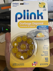 Plink Lot de 3 désodorisants pour déchets Parfum Citron