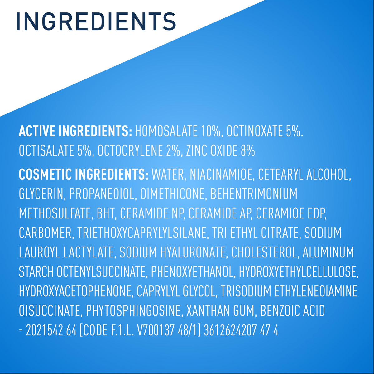 CeraVe Lotion hydratante pour le visage Am 3 Lotion visage hydratant Ounce AM