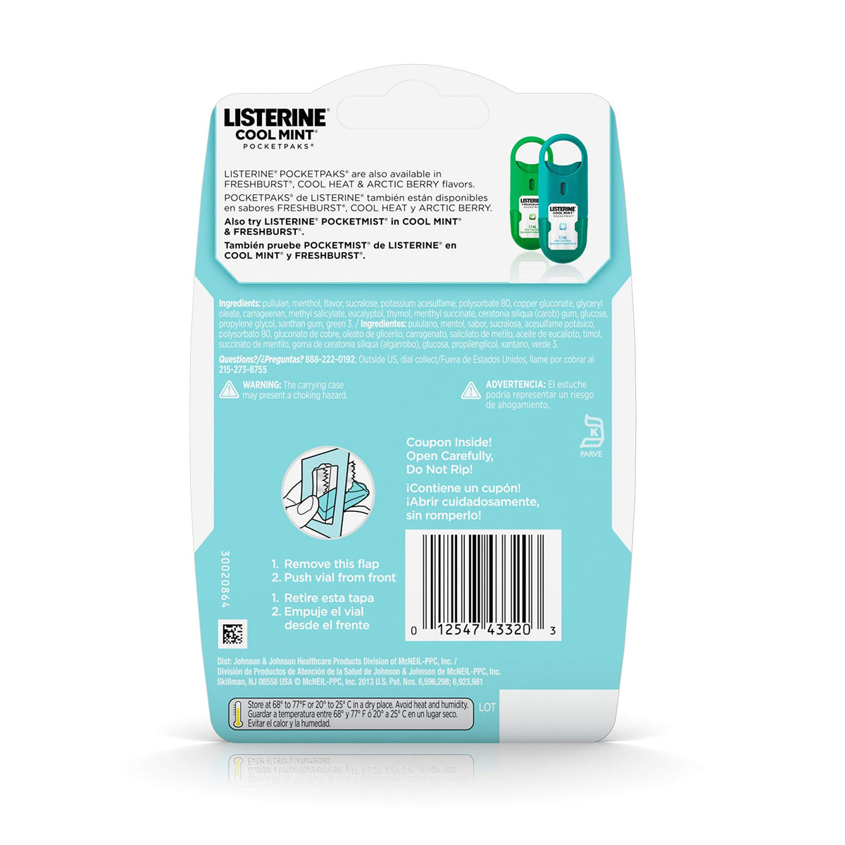 Listerine Pocketpaks, Cool Mint