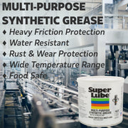 Super Lube 21030 Synthetic Grease (NLGI 2), tube de 3 oz par Super Lube