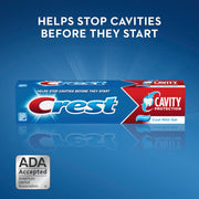 Crest Cavity Protection Cool Mint Flavor Liquid Gel Dentifrice 227 ml (lot de 6)