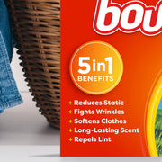 Bounce Outdoor Fresh Fabric Softener Sheets, 120 Count